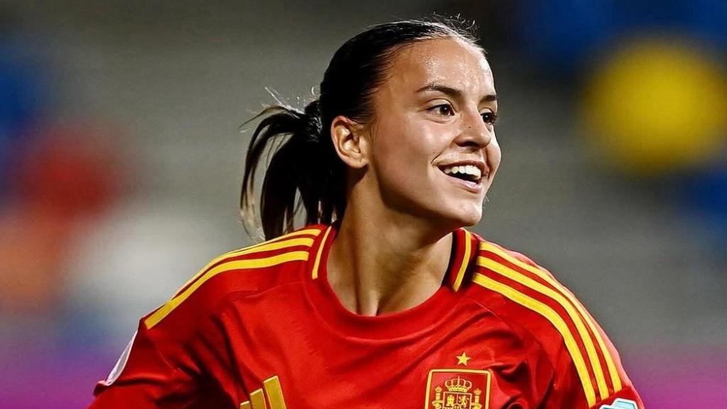 Clara Serrajordi con la selección española sub17