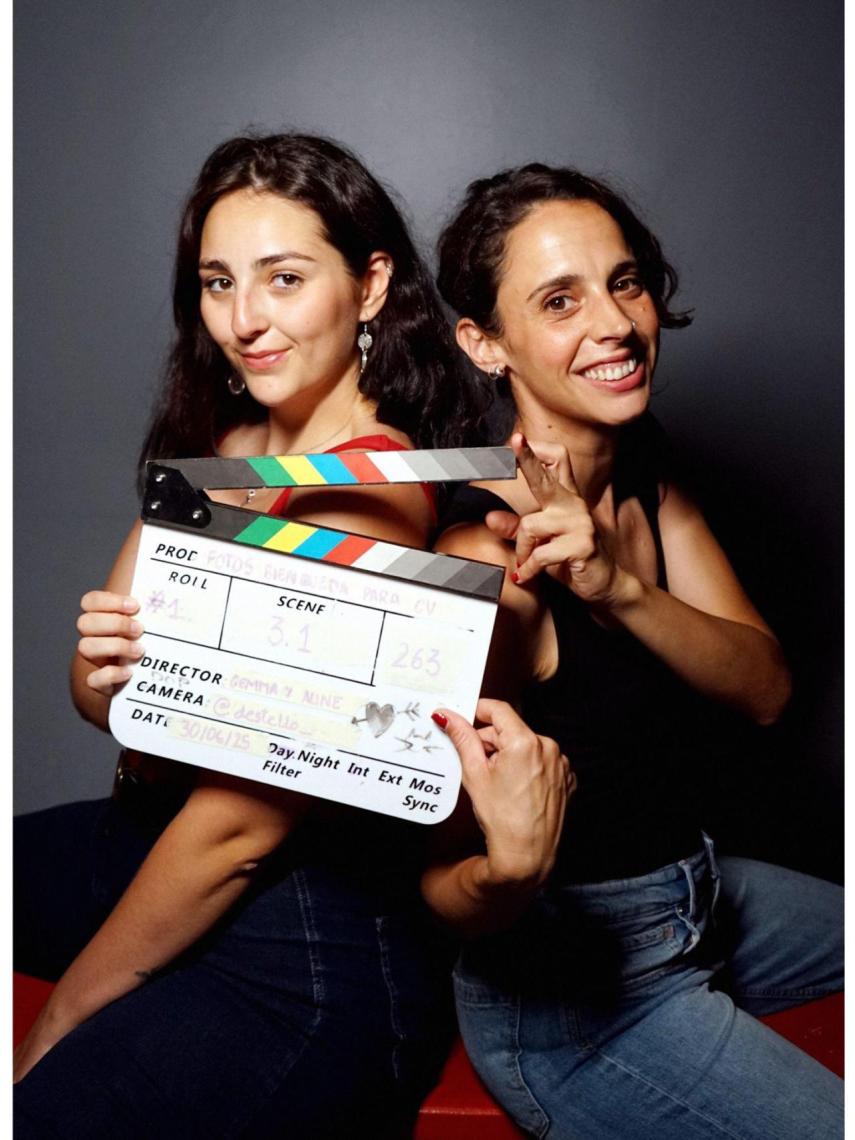 Aline López y Gemma Morillo