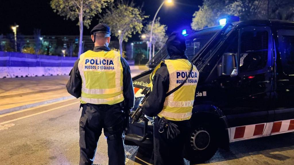 Imagen en archivo de agentes de Mossos d'Esquadra