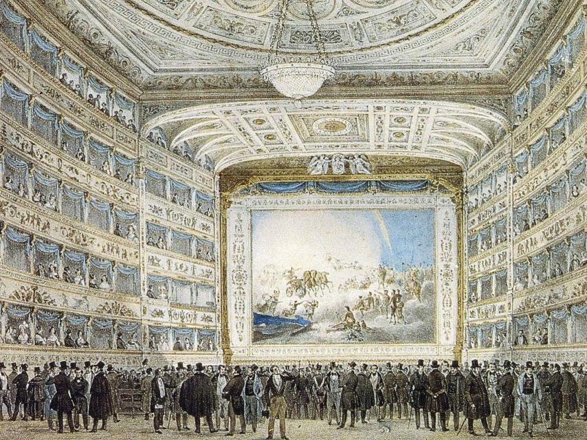 La Fenice de Venecia (1837).