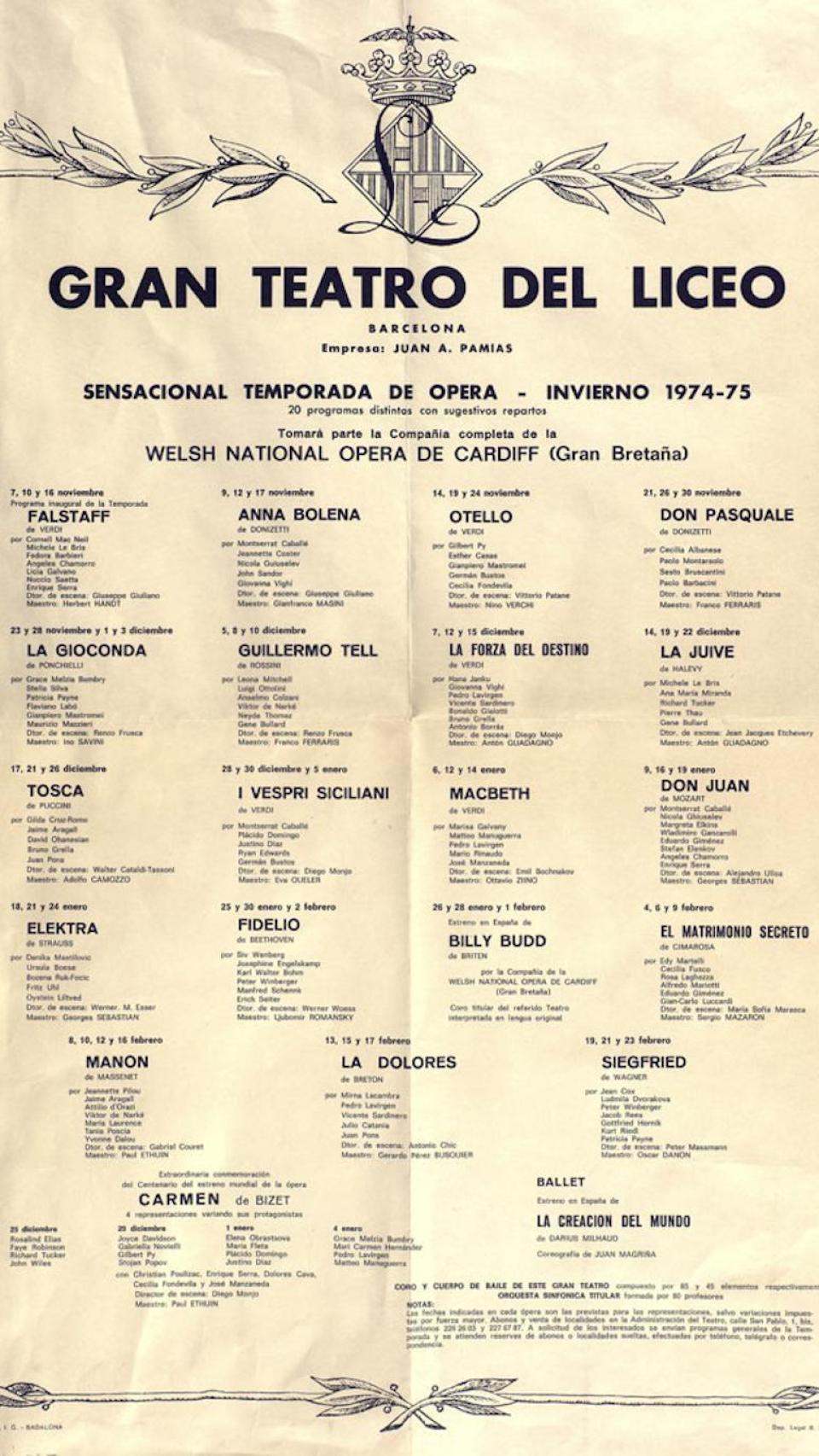 Cartel del Liceu