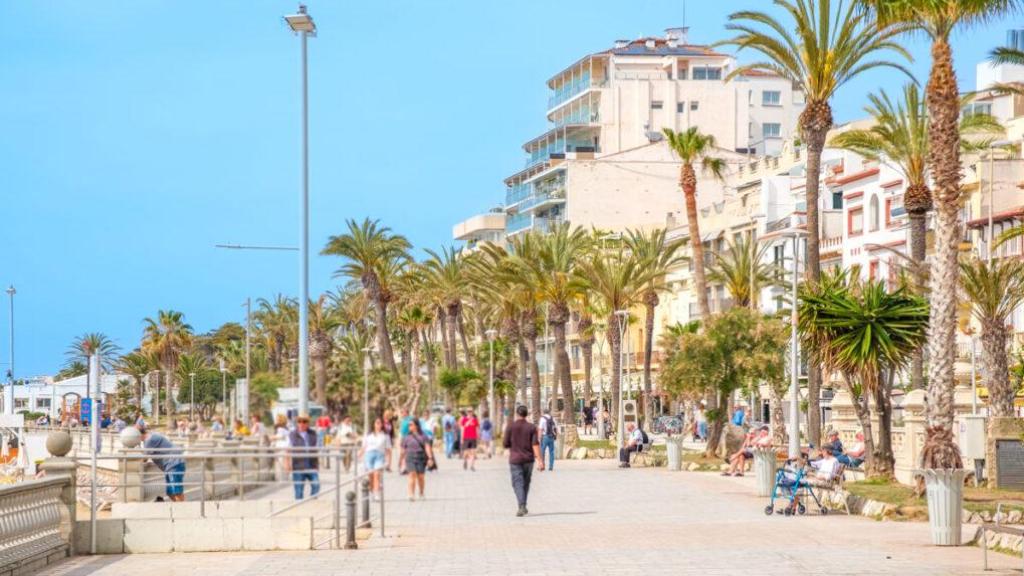 Paseo marítimo de Sitges