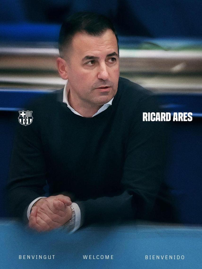 EL Barça de hockey patines anuncia la incorporación de Ricard Ares