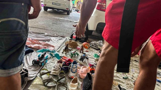 El mercadillo de la miseria de Badalona