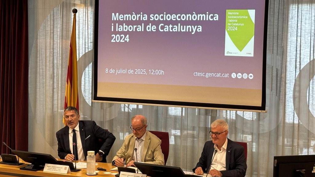 El CTESC ha presentado un informe que analiza el crecimiento económico de Cataluña