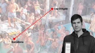Julien Ferrat, una 'pool party' en Cap d'Agde y el trayecto desde Barcelona
