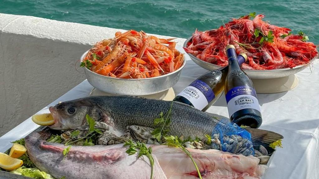 Pescado y marisco de La Cúpula del Garraf