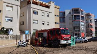 El paso de la DANA en Cubelles