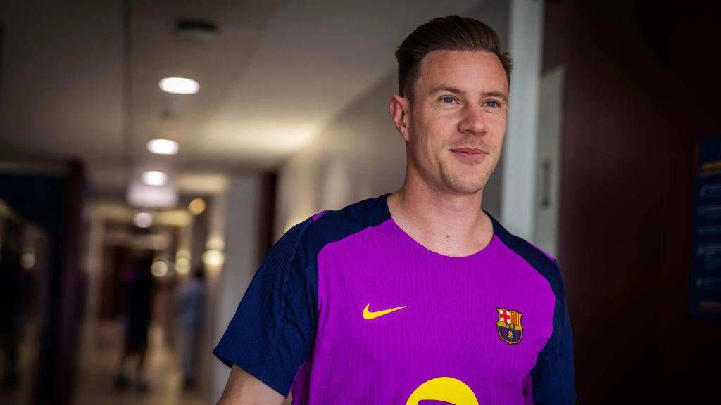 Marc-André ter Stegen acude a las pruebas médicas del Barça 2025-26