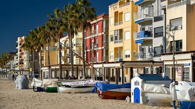 Un día soleado en Torredembarra