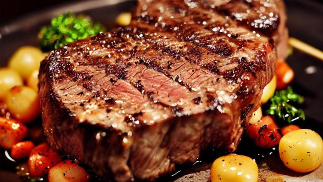 Carne a la brasa