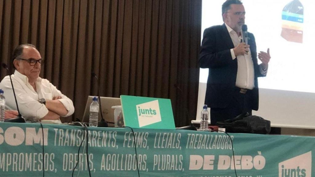Josep Maria Tost, en un acto de Junts