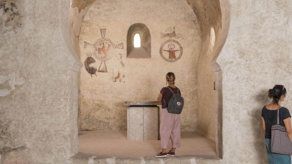 Interior de la iglesia de Santa María d'Avià