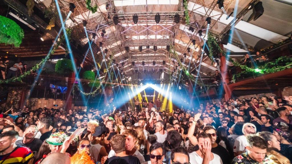 Imagen del interior de Amnesia Ibiza