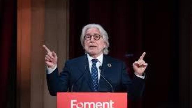 Josep Sànchez Llibre, presidente de Foment del Treball, en un acto anterior