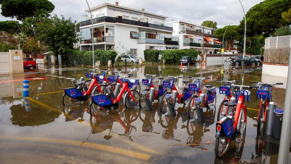 Inundación en Castelldefels, en noviembre de 2024