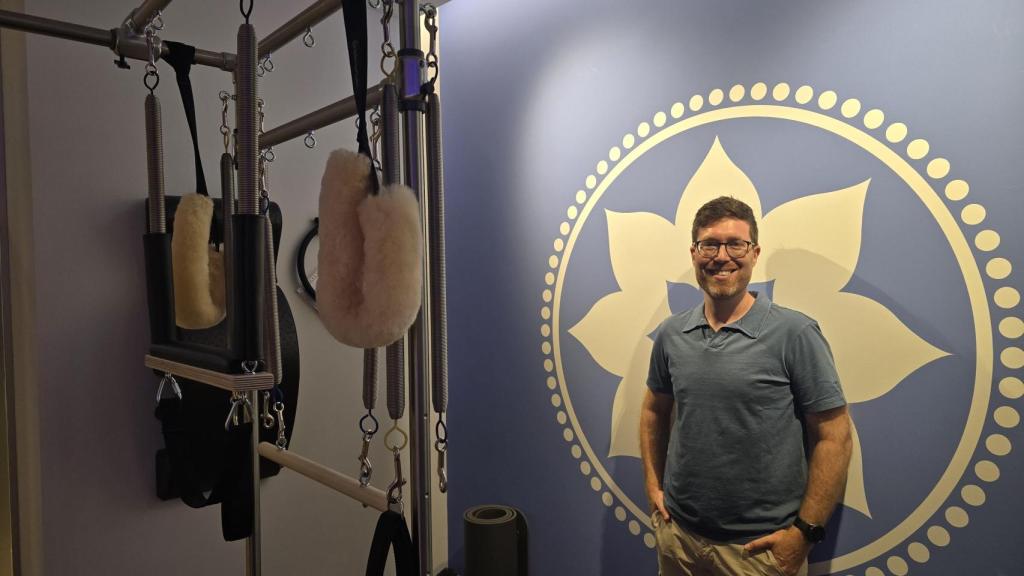 Lluís Ruiz Ribot, durante la entrevista