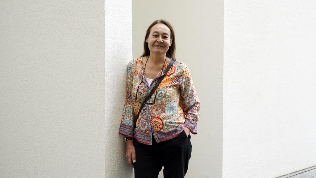 Sandra Balsells, durante la entrevista