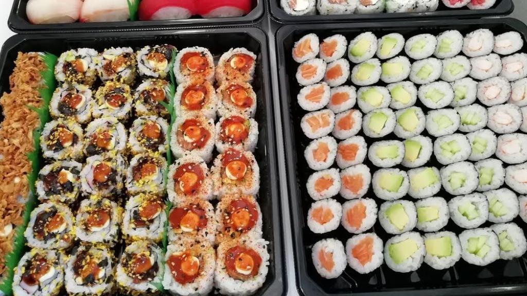 Diversos sushis de 'Sushi Sakura'