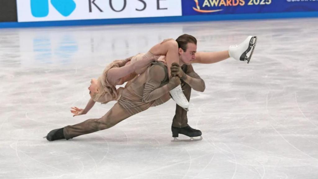 Olivia Smart y Tim Dieck obtienen la sexta posición en el Mundial de Patinaje Artístico 2025