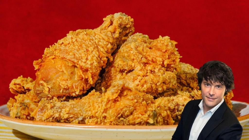 Jordi Cruz, chef con tres estrellas Michelin, rotundo con el pollo crujiente