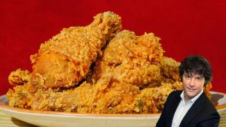 Jordi Cruz, chef con tres estrellas Michelin, rotundo con el pollo crujiente