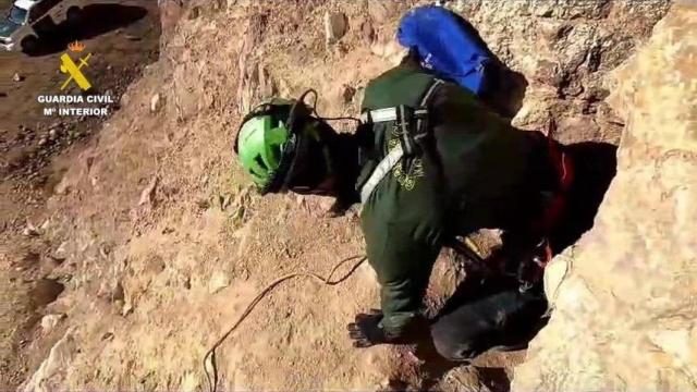 Un rescate de la Guardia Civil