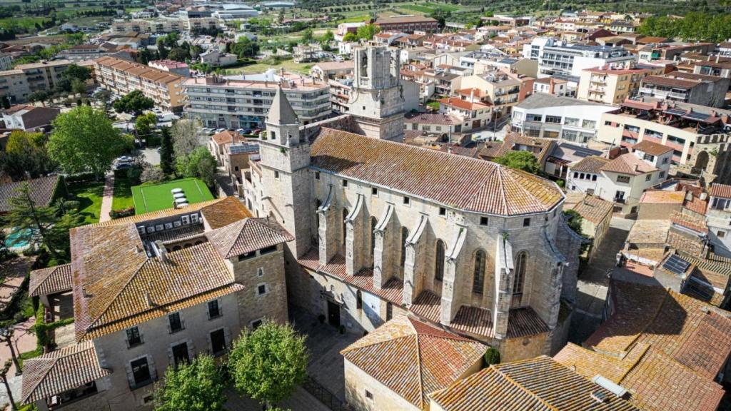 Vista aérea de Torroella de Montgrí
