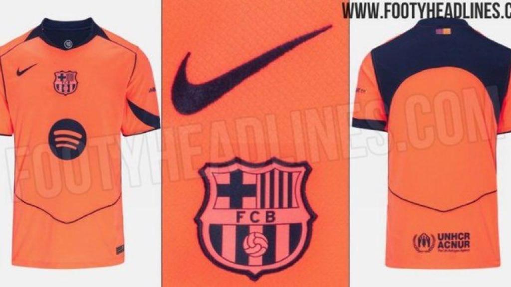 La tercera equipación del Barça para la temporada 2025-26