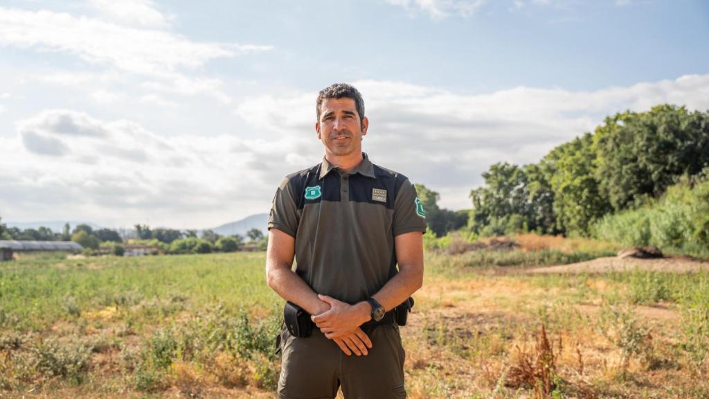 El jefe del área de Grupos Especiales de Agents Rurals, Lluís Pallarès