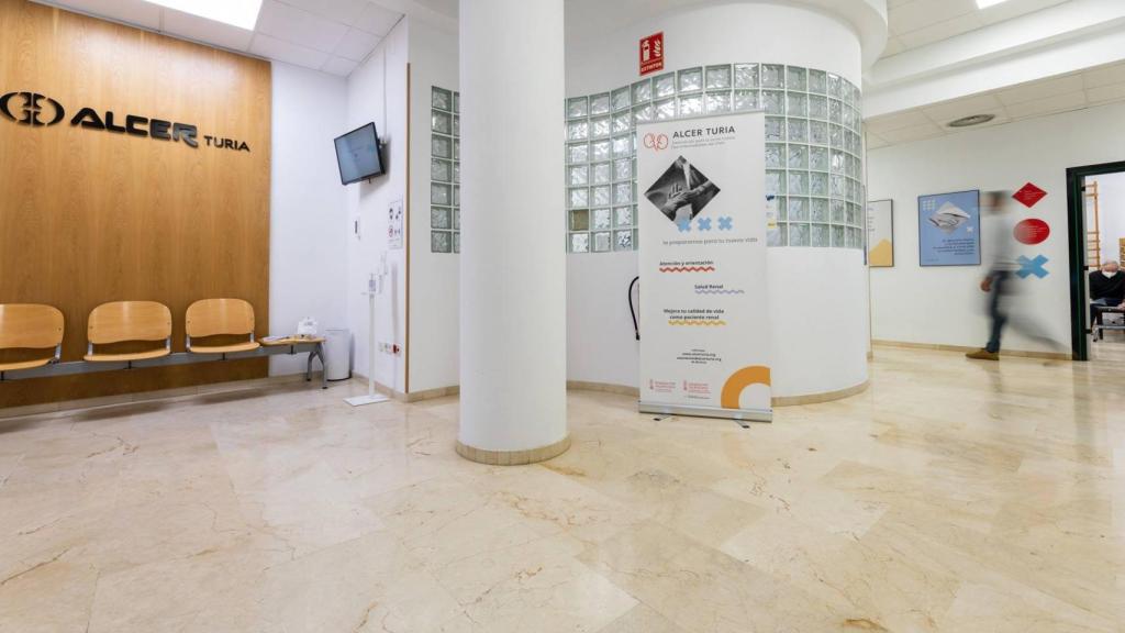 Sede de la asociación Alcer Turia, en Valencia