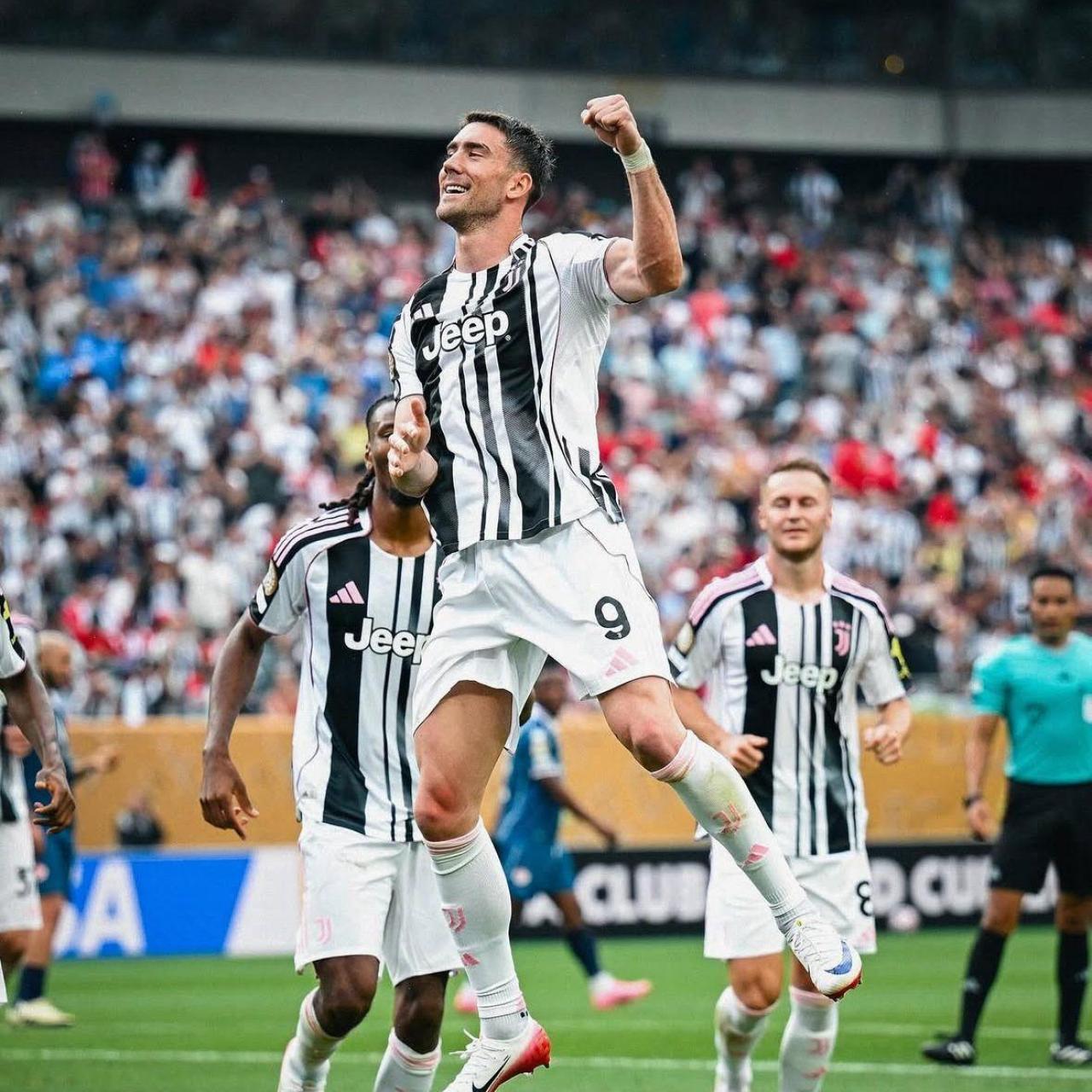 Dusan Vlahovic, jugador de la Juventus