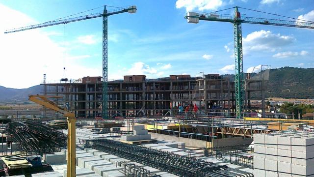 Edificio en construcción