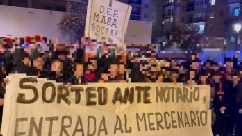 El enfado de la Penya Barcelonista Cabanyal-Ciutat Martí, en redes