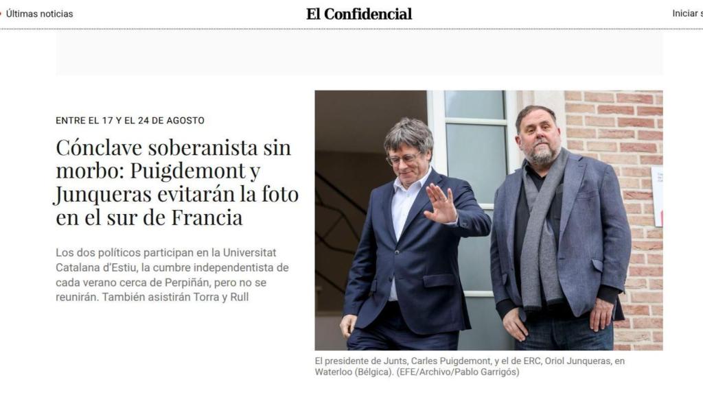 'El Confidencial', 15 de agosto del 2025