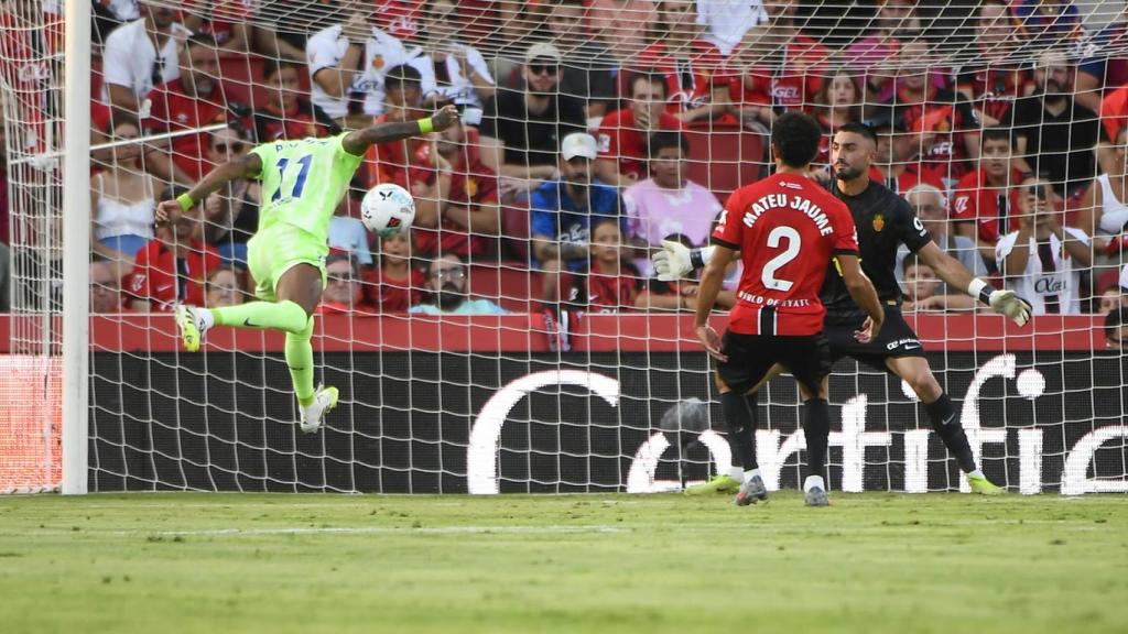 Raphinha marca el primer gol del Barça en Mallorca