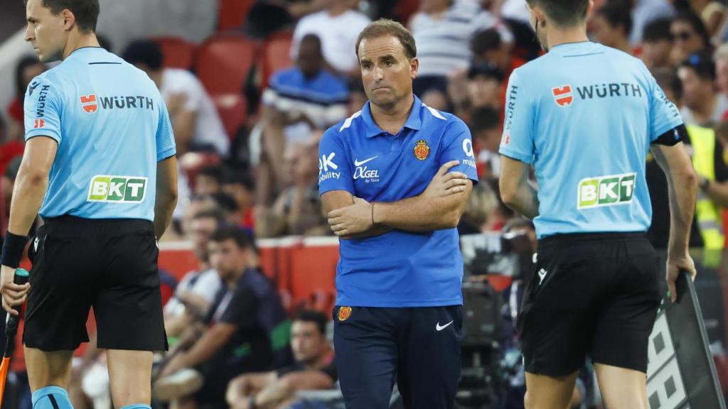 Jagoba Arrasate, molesto con el arbitraje de Munuera Montero