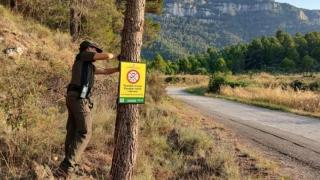 Cierre de espacios naturales por riesgo de incendios