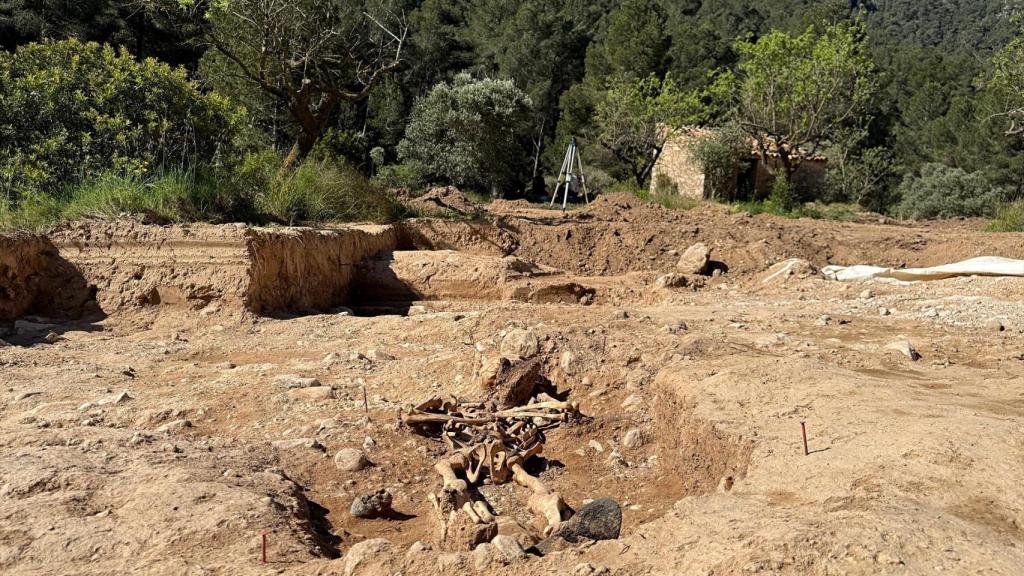 Excavación arqueológica en Gandesa