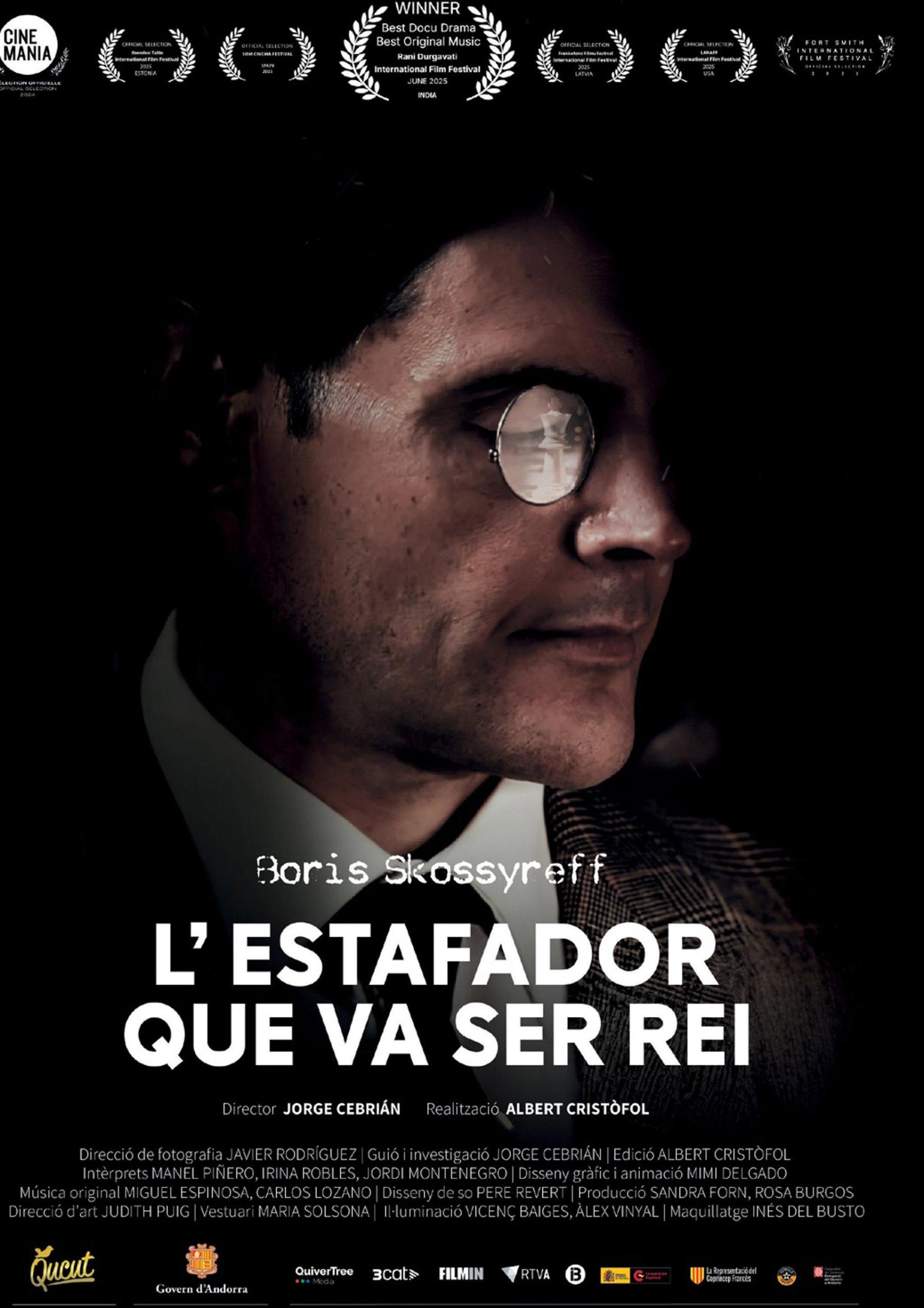 Cartel de la película sobre Boris I de Andorra