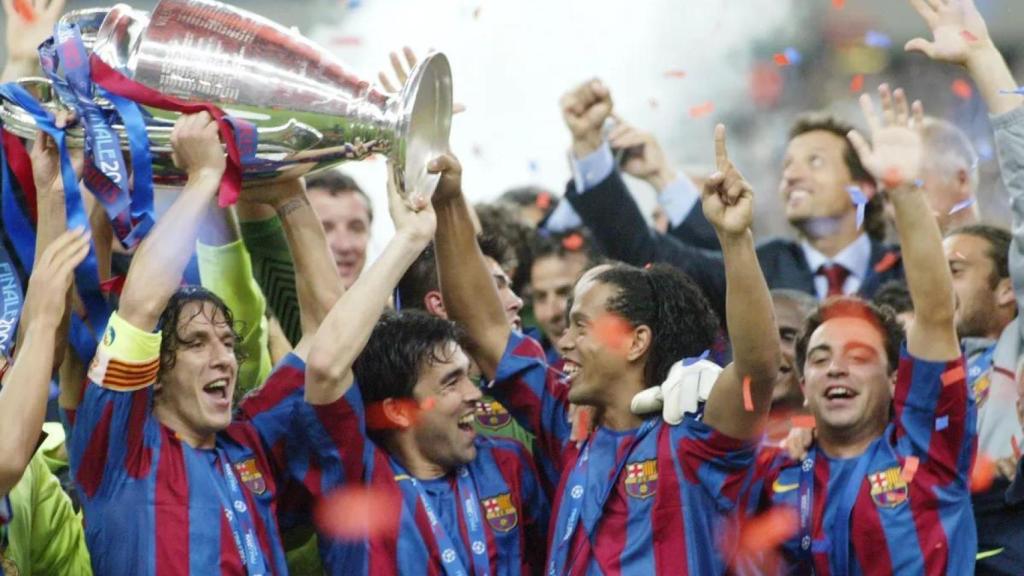 El Barça alzó la Champions en la temporada 2005-2006