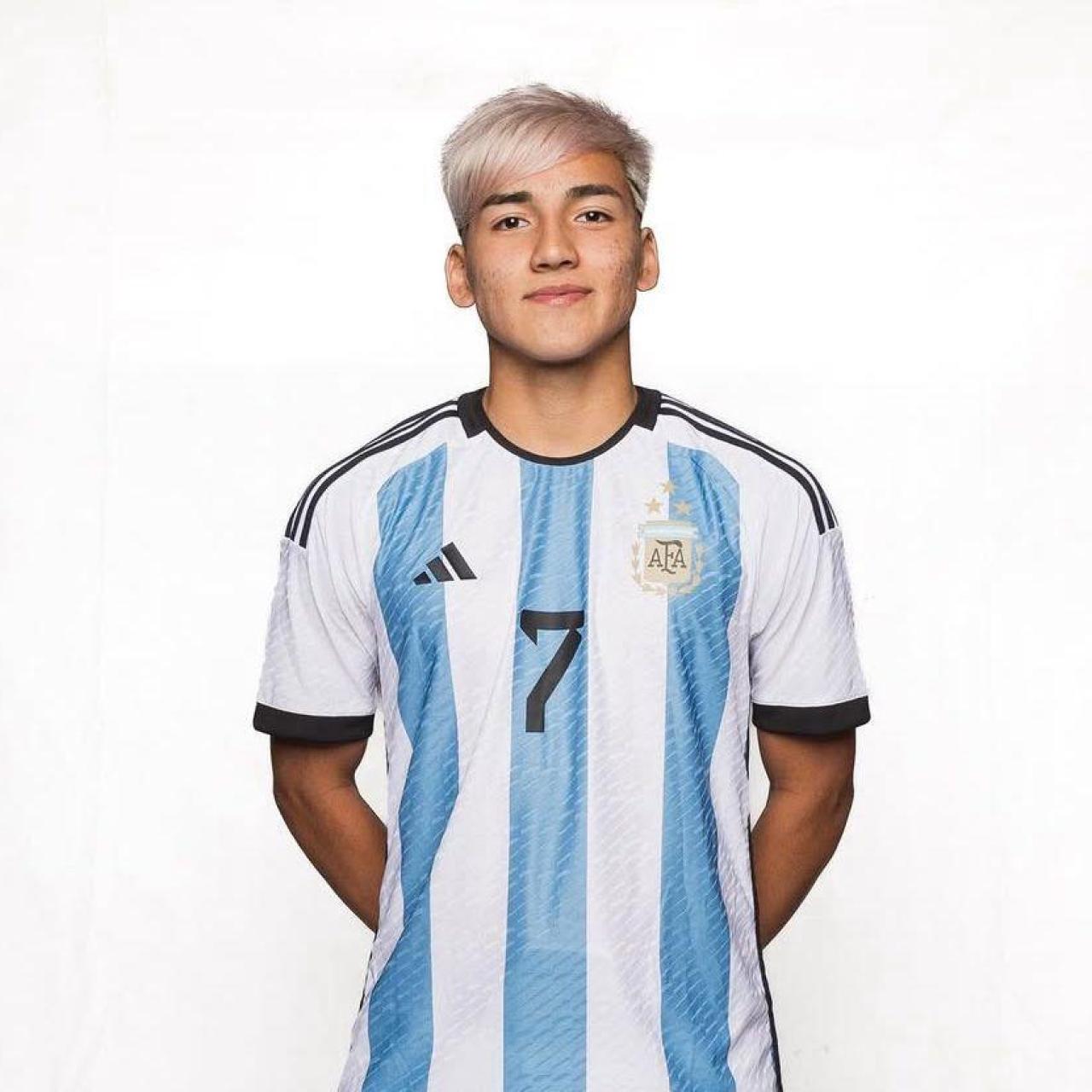 Ian Subiabre con la selección argentina