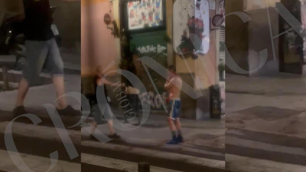 Pelea con arma blanca en Poble Sec