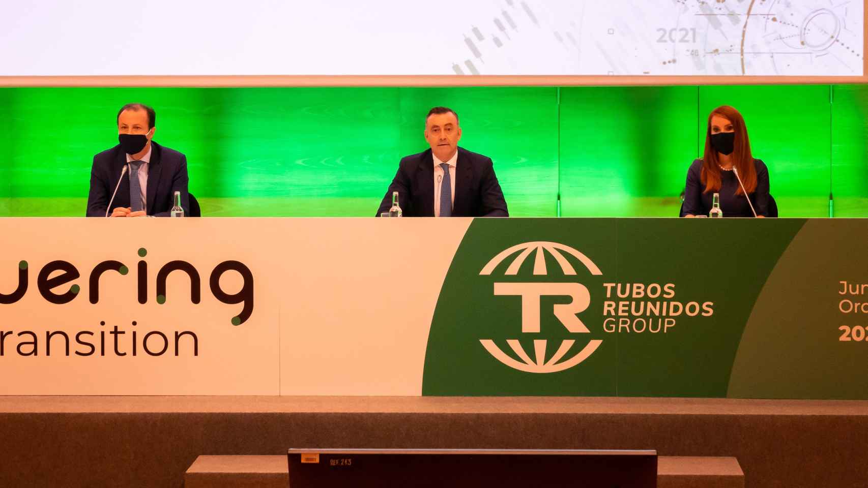 El presidente de Tubos Reunidos, Francisco Irazusta, en una Junta de Accionistas./ EP