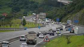 Carretera A8 en Bilbao. / EP