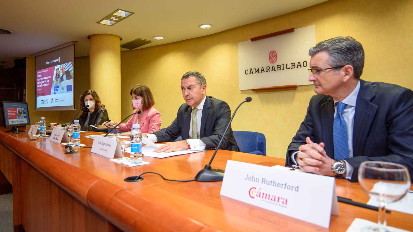 Imagen de la jornada celebrada en la Cmara de Bilbao