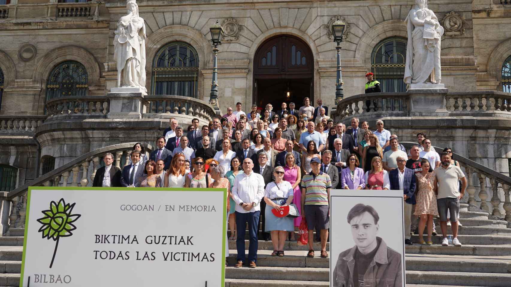 Homenaje a Miguel ngel Blanco en Bilbao / EP