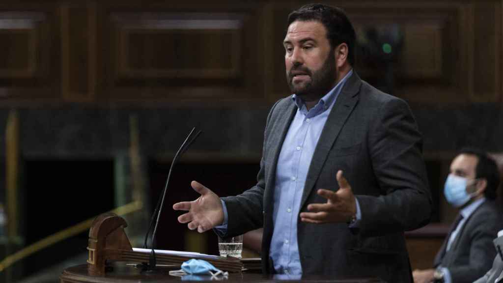 El diputado en el Congreso de los Diputados de EH Bildu Jon Iarritu en una imagen de archivo. /EUROPA PRESS