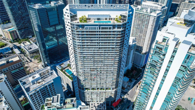 El rascacielos Brickell House, en Miami.
