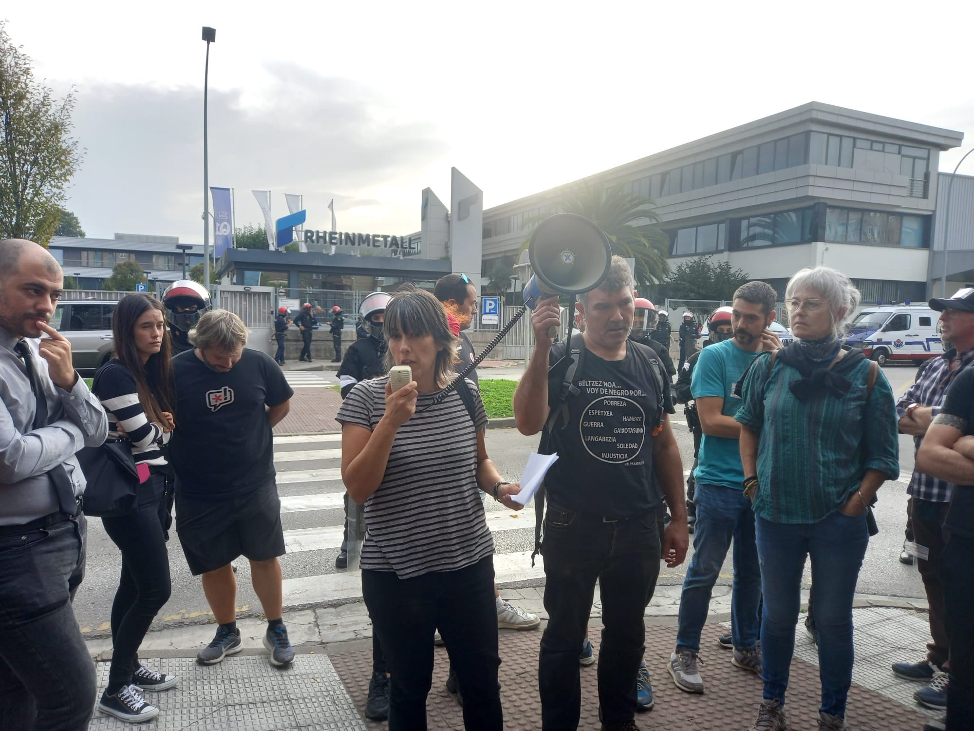 Movilización con motivo de la huelga en el Metal de Bizkaia / Twitter